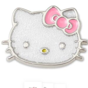 CROCS JIBBITZ HELLO KITTY GLITTER CAT